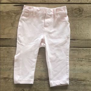 Great condition baby jeggings/pale pink